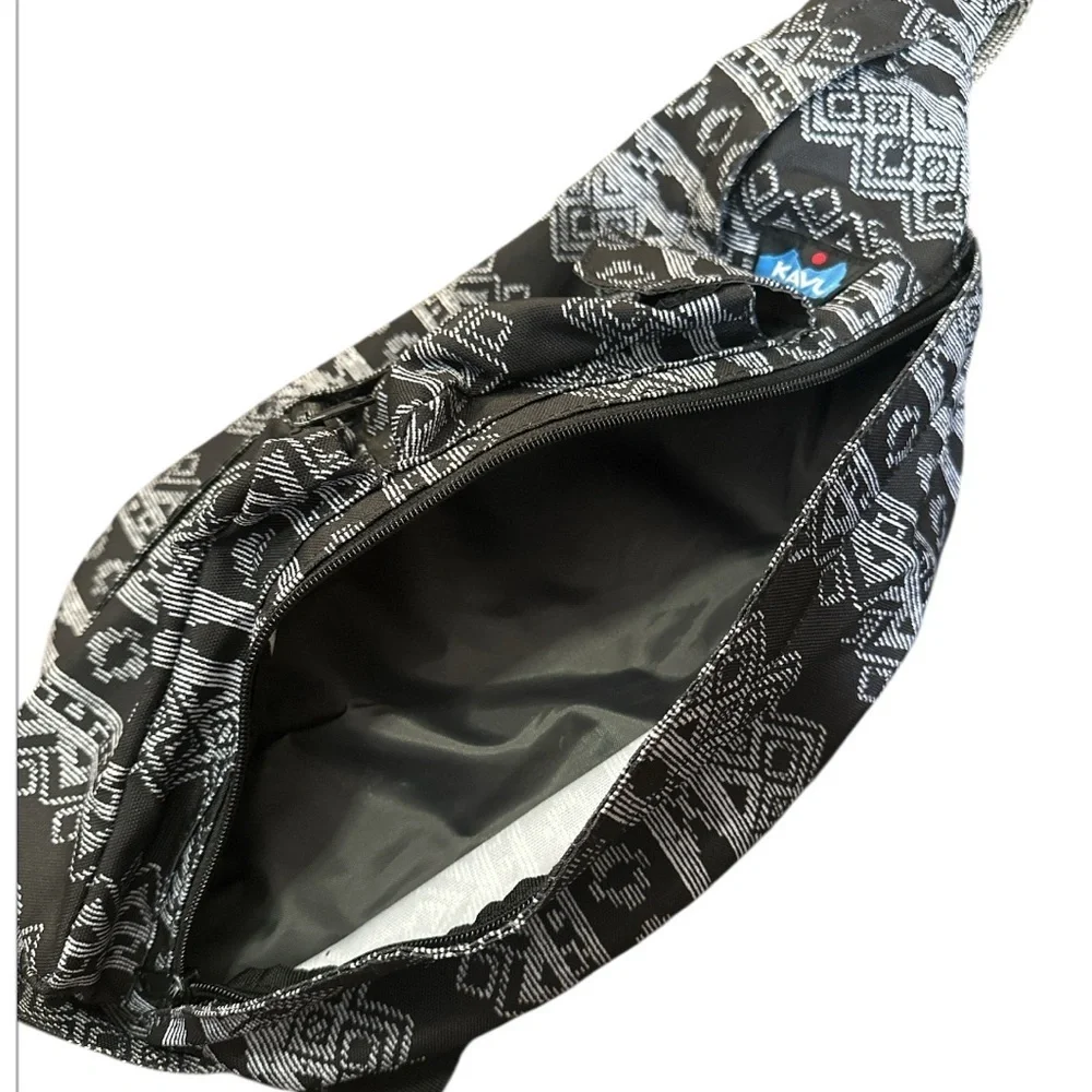 Kavu Rope Sling Bag Geometric Tribal Print
